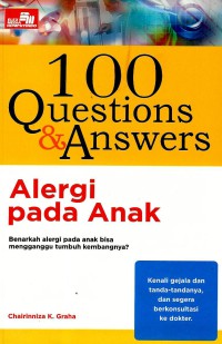 Image of 100 questions & answers: alergi pada anak