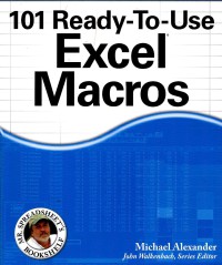 Image of 101 ready-to-use Excel Macros