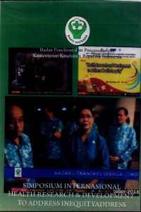 Image of The 1st International Symposium on Health Research & Development and The 3rd Western Pasific Regional Conference on Public Health : Health Research and Development to Address Health Inequity at Metro TV, Rabu 7 Desember 2011 by PT Asya Dwi Sekawan