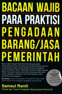 Image of Bacaan wajib para praktisi pengadaan barang/jasa pemerintah