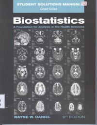 Biostatistics: a foundation for analysis in the health sciences