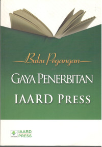 Image of Buku  Pegangan Gaya Penerbitan IAARD Press