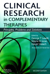 Clinical research in complementary therapies: principles, problems and solutions