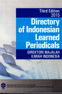 Image of Directory of Indonesian Learned Periodicals