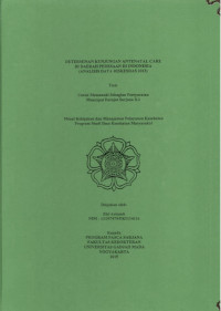 Image of Determinan Kunjungan Antenatal Care di Daerah Pedesaan di Indonesia (Analisis Data Riskesdas 2013)