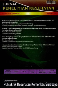 Image of Terapi Oksigen Terhadap Kesadaran pada Pasien Hypoglikemia pada saat Transportasi (The Habit of Waste Water In Village Punch Sukomoro Magetan)