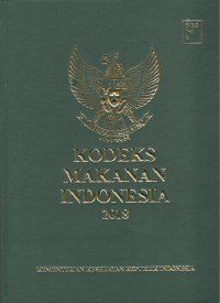 Image of Kodeks Makanan Indonesia 2018