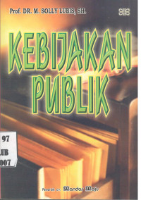Image of Kebijakan Publik