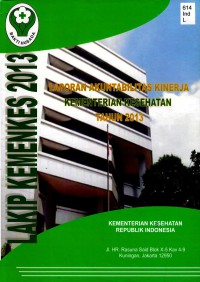 Image of Laporan Akuntabilitas Kinerja Kementrian Kesehatan Tahun 2013