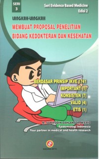 Image of Langkah- langkah Membuat Proposal Penelitian Bidang Kedokteran dan Kesehatan
