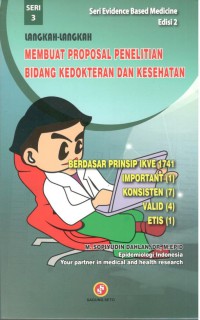 Langkah- langkah Membuat Proposal Penelitian Bidang Kedokteran dan Kesehatan