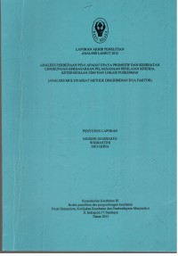 Analisis Perbedaan Pencapaian Upaya Promotif dan Kesehatan Lingkungan Berdasarkan Pelaksanaan Penilaian Kinerja, Ketersediaan SDM dan Lokasi Puskesmas (Analisis Multivariat Metode Diskriminanan Dua Faktor)