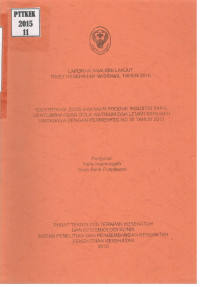 Image of Laporan Akhir Penelitian Pengembangan Tabel Komposisi Pangan Indonesia (Tahap II)