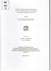 Image of Hubungan Kebiasaan Minum Kopi dengan Kejadian Diabtes Melitus di Indonesia Analisis Data Riskesdas Tahun 2013