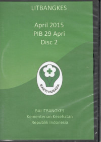 Image of Litbangkes : April 2015 PIB 29 April Disc 2