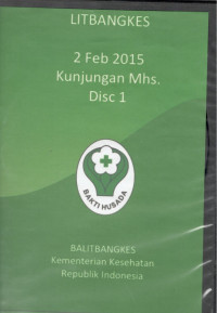 Image of Litbangkes : 2 Feb 2015 Kunjungan Mhs. Disc 1