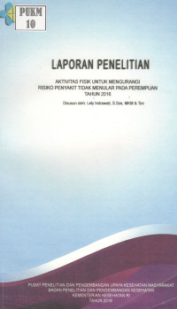 Image of Aktivitas Fisik untuk Mengurangi Risiko Penyakit Tidak Menular pada Perempuan Tahun 2016