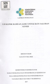 Uji Klinik Ramuan Jamu untuk Batu Saluran Kemih.