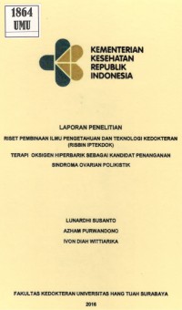 Terapi Oksigen Hiperbarik sebagai Kandidat Penanganan Sindroma Ovarian Polikistik.