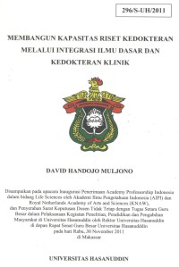 Membangun Kapasitas Riset Kedokteran Melalui Integrasi Ilmu Dasar dan Kedokteran Klinik