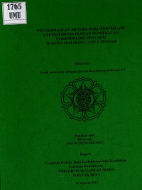 Pengembangan metode survelans leptospirosis dengan pendekatan epidemilogi penyakit di kota Semarang, Jawa Tengah (disertasi)