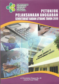 Image of Petunjuk Pelaksanaan Anggaran Sekretariat Badan Litbang Tahun 2019