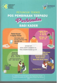 Petunjuk Teknis Pos Pembinaan Terpadu Posbindu Bagi Kader