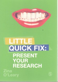 Image of Little Quick Fix : Present Your Research
