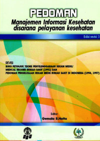 Image of Pedoman Manajemen Informasi Kesehatan
