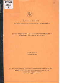 Image of Konsumsi Karbohidrat dan Gula di Indonesia Kaitannya dengan Prevalensi  Diabetes  Mellitus (Laporan Analisis Lanjut : Data Survei Makanan Indonesia 2014 dan riskesdas 2013)