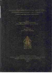 Hubungan Karakteristik Rumah Sakit dengan Kinerja Kefarmasian di Rumah Sakit Umum Pemerintah (Analisis Lanjut Riset Fasilitas Kesehatan 2011)