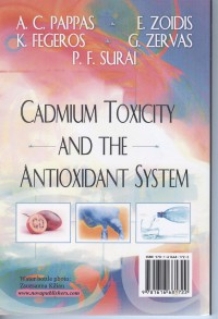 Image of Cadmium Toxicity and the Antioxidant System