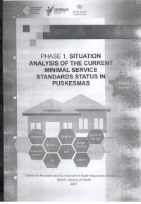 Image of Phase 1. Situation Analysis of the Current Minimal Service Standards Status in Puskesmas