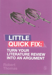 Image of Little Quick Fix : Turn Your Literature Review Into an Argument