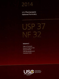 Image of U.S.P 37-NP 32  Vol. 2 (U.S. Pharmacopeia National Formulary