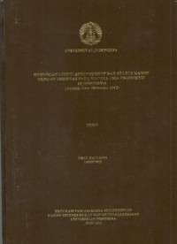 Hubungan Living Arrangement dan Status Kawin dengan Obesitas pada Wanita Usia Produktif di Indonesia (Analisis Data Riskesdas 2013)