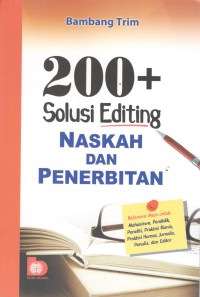 200+ Solusi Editing Naskah dan Penerbitan