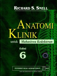 Anatomi klinik: untuk mahasiswa kedokteran