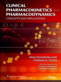 Image of Clinical pharmacokinetics and phamacodynamics: concepts and applications