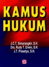 Image of Kamus hukum