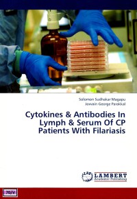 Cytokines & antibodies in lymph & serum of CP patients with filariasis