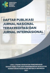 Daftar Publikasi Jurnal Nasional Terakreditasi dan Jurnal Internasional