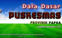 Data dasar Puskesmas Papua, Papua Barat: keadaan Desember 2013