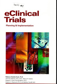 eClinical trials: planning & implementation