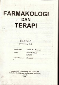 Image of Farmakologi dan terapi