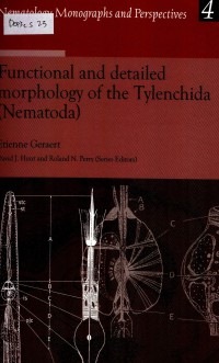 Functional and detailed morphology of the tylenchida (nematoda)