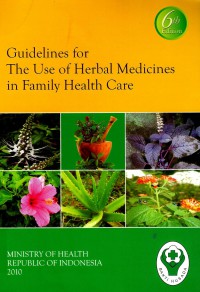Image of Guidelines for the use of herbal medicines in family health care