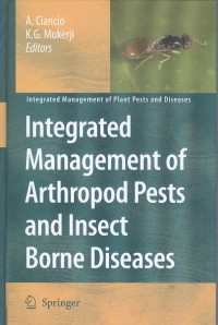 Integrated Management of Arthropod Pests and Insect Borne Diseases