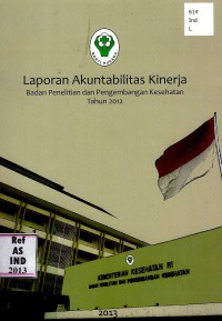 Laporan akuntabilitas kinerja Badan Litbang Kesehatan tahun 2012