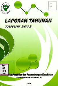 Image of Laporan tahunan tahun 2012